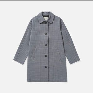 Everlane Plaid Mac Coat